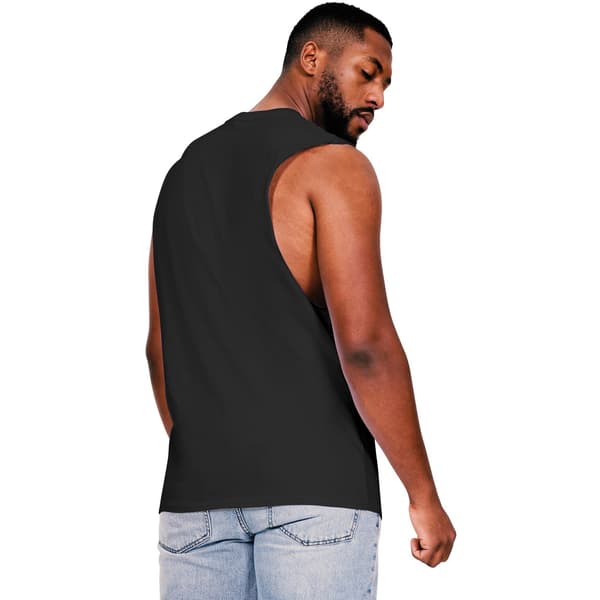 Casual Classics Herr Ringspun Bomull Drop Arm Hål Tank Top S Black S