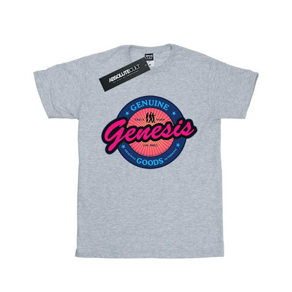 Genesis Boys Neon Logo T-shirt 5-6 år Sports Grey Sports Grey 5-6 Years