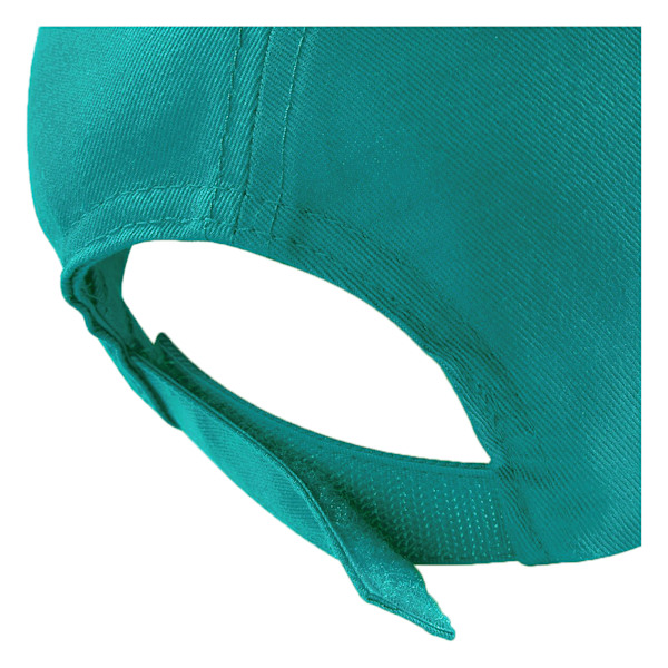Beechfield Plain Unisex Junior Original 5 Panel Baseball Cap On Emerald One Size