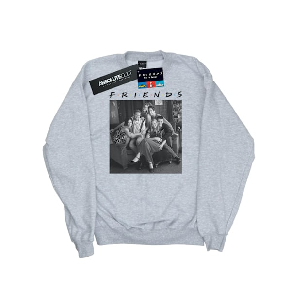 Friends Herr Svartvit Foto Sweatshirt 5XL Sports Grå Sports Grey 5XL