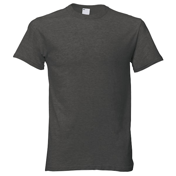 Herr T-shirt med kort ärm Casual X Large Graphite Graphite X Large