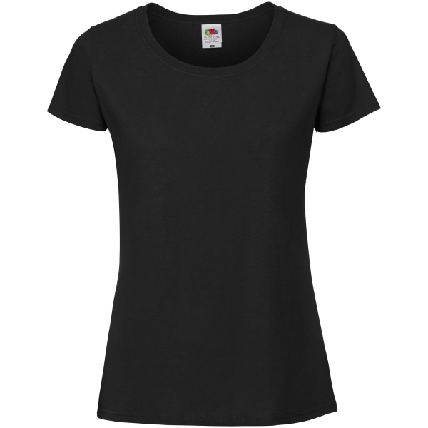 Fruit Of The Loom Womens/Ladies Fit Ringspun Premium Tshirt L U Heather Grey L UK