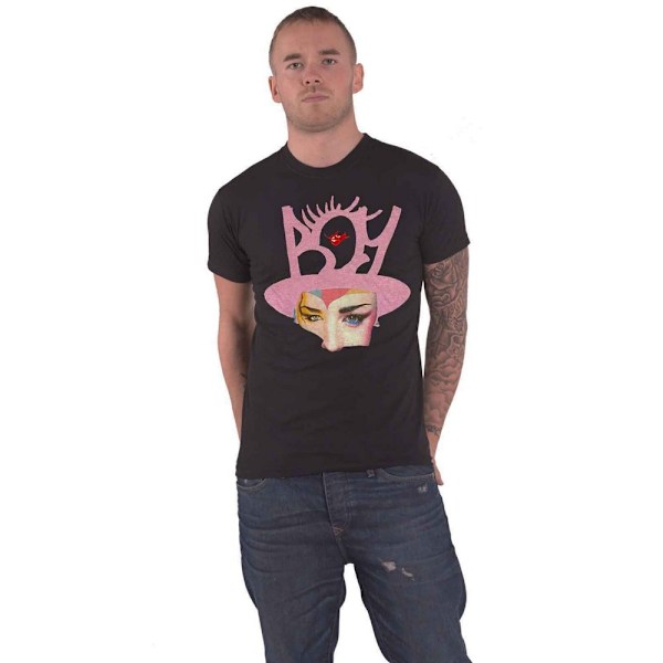 Boy George & Culture Club Unisex Collage Bomull T-shirt L Black L