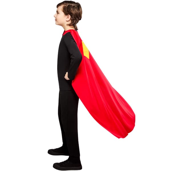 Superman Barn/Barn Cape One Size Röd Red One Size