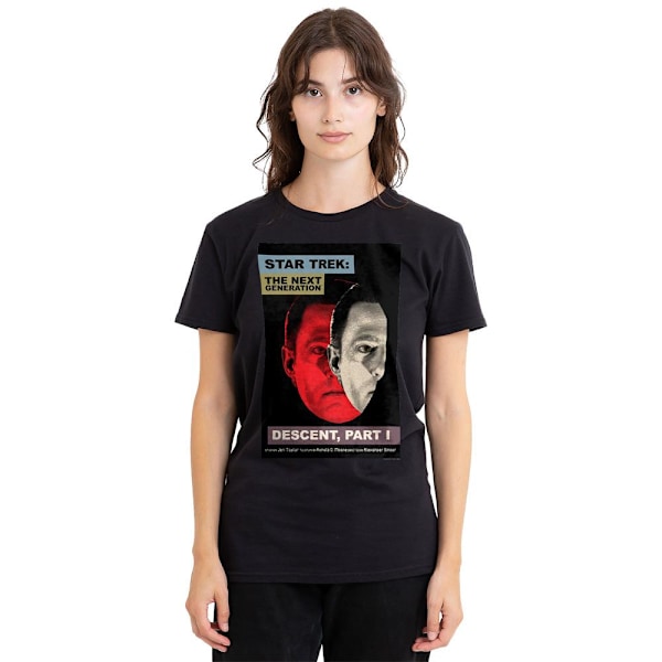 Star Trek Unisex Vuxen The Next Generation Säsong 6 Avsnitt 26 Black XXL