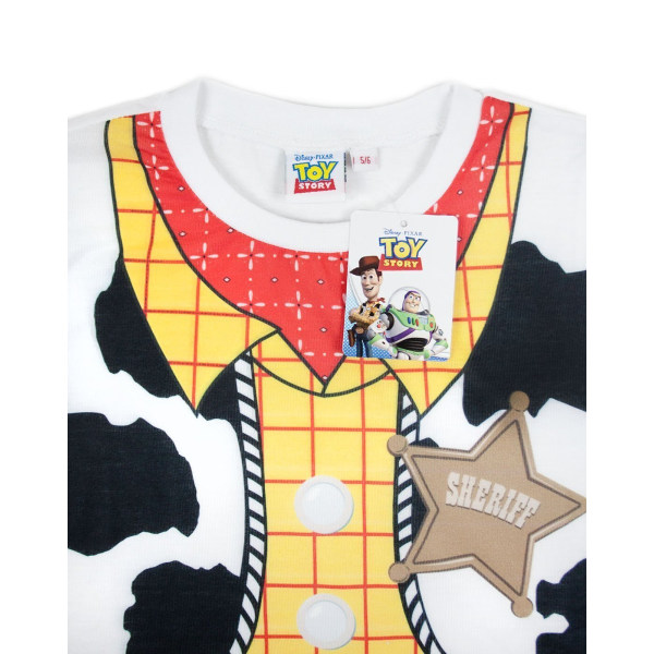 Toy Story Boys Woody Long Pyjamas Set 7-8 år Flerfärgad Multicoloured 7-8 Years
