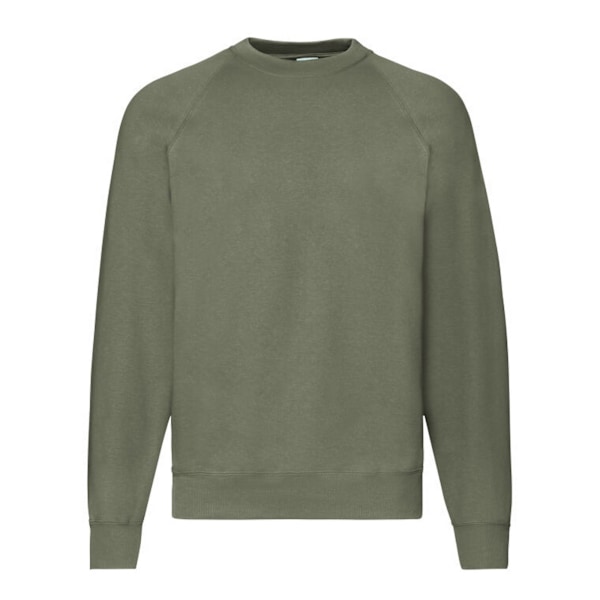 Fruit of the Loom Herr Premium Set-in Sweatshirt XXL Klassisk Oliv Classic Olive XXL