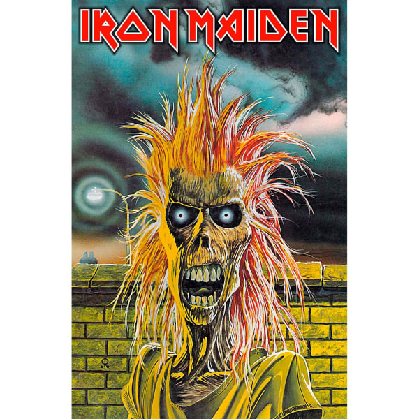 Iron Maiden Album Polyester Poster 106cm x 70cm Flerfärgad Multicoloured 106cm x 70cm