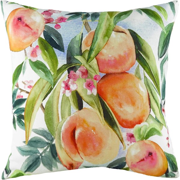 Evans Lichfield Fruit Peach Kuddfodral En Storlek Flerfärgad Multicoloured One Size