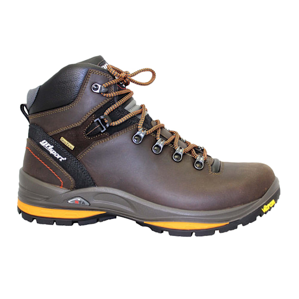 Grisport Saracen vaxat läder vandringskängor för män 7 UK brun/svart Brown/Black 7 UK