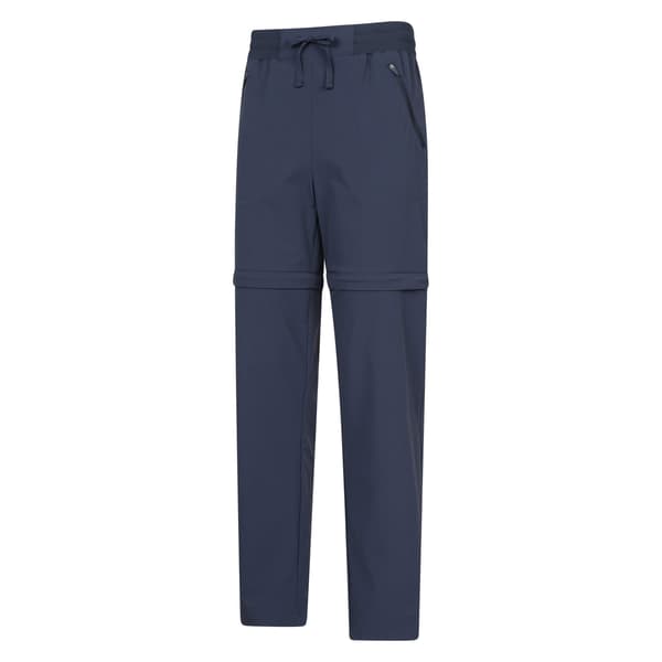 Mountain Warehouse Explorer Zip-Off Byxor Dam Navy 14 UK