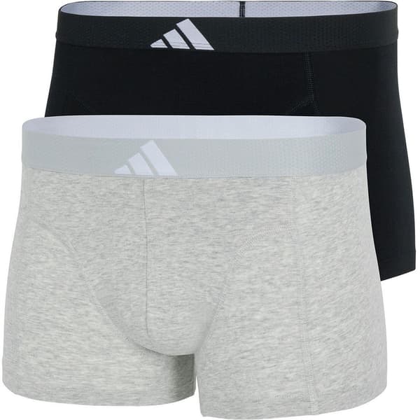 Adidas Herr Active Flex Boxerkalsonger (2-pack) XL Grå/Svart Grey/Black XL