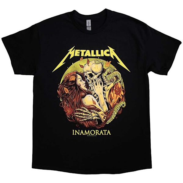 Metallica Unisex Vuxen Inamorata T-shirt L Svart Black L