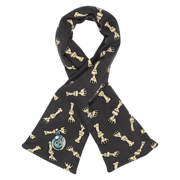 Piggy Boys Zombie Logo Vinterhalsduk One Size Svart Black One Size