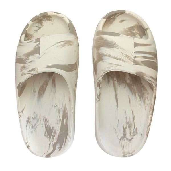 Jack Wills Herr Präglade Grova Sommar-tofflor 8 UK Vit White 8 UK