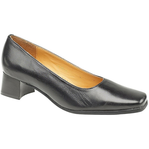 Amblers Walford Damskor Läder Court / Damskor 6 UK Svart Black 6 UK