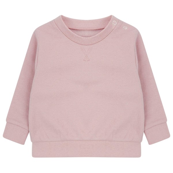 Larkwood Baby Hållbar Sweatshirt 18-24 Månader Mjuk Rosa Soft Pink 18-24 Months