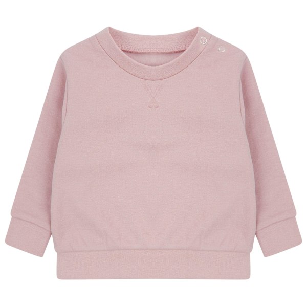 Larkwood Baby Hållbar Sweatshirt 18-24 Månader Mjuk Rosa Soft Pink 18-24 Months