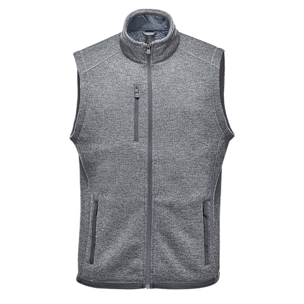 Stormtech Herr Avalante Pure Earth Full Zip Gilet M Granite Hea Granite Heather M