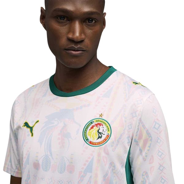 Puma Herr VM 2026 Senegal Hemmatröja M Vit/Grön White/Green M