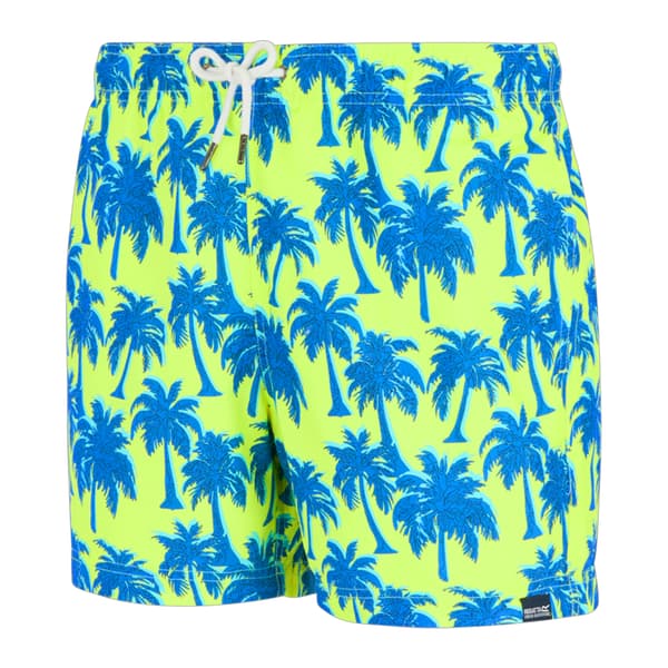Regatta Loras Palm Badshorts för män S Sharp Green/Sonic Blue Sharp Green/Sonic Blue S