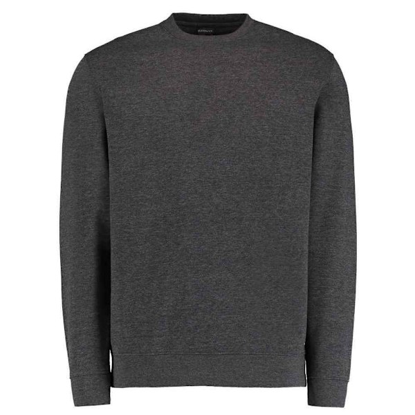 Kustom Kit Herr Klassic Superwash 60C Långärmad Sweatshirt 4XL Dark Grey Marl 4XL