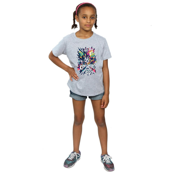 Marvel Girls Thor Ragnarok Grandmaster Presents Bomull T-shirt Sports Grey 12-13 Years