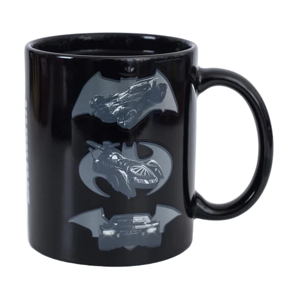 Batman Värmekänslig Mugg One Size Svart Black One Size