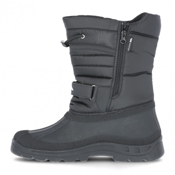 Trespass Unisex Dodo Pull On Winter Snow Boots 12 UK Svart Black 12 UK