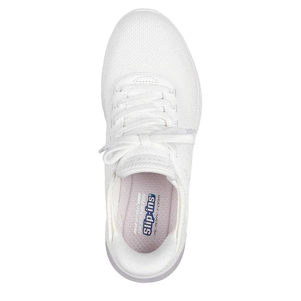 Skechers Dam/Kvinnor Glide-Step Träningsskor 7 UK Vit White 7 UK