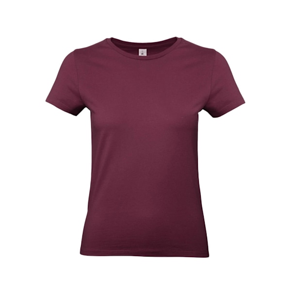 B&C Dam/Dam E190 T-Shirt XL Burgundy Burgundy XL