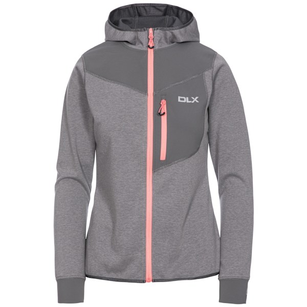 Trespass Womens/Ladies Jazmin DLX Hoodie XXS Platinum Marl Platinum Marl XXS