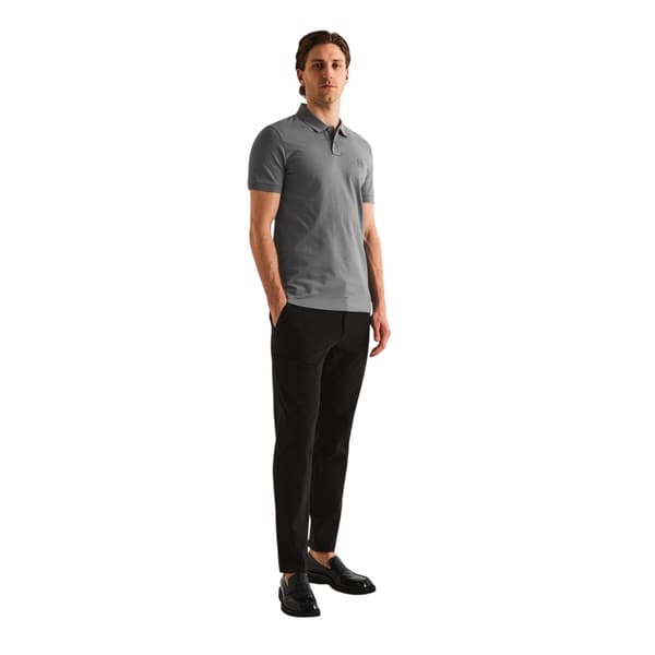 Boss Herr Passenger Box Logo Pikétröja M Grå Grey M