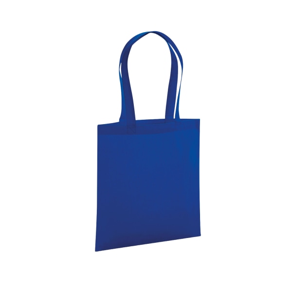 Westford Mill Premium tygväska i ekologisk bomull One Size Bright R Bright Royal Blue One Size