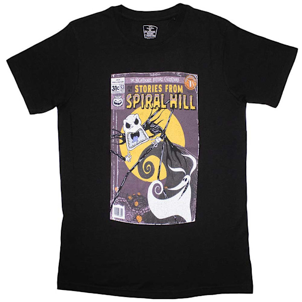 The Nightmare Before Christmas Unisex Adult Spiral Hill Jack Sk Black M