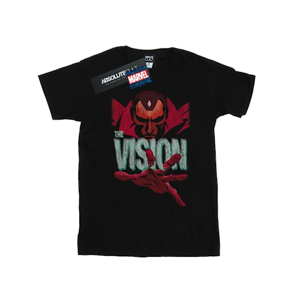 Marvel Girls The Vision Bomull T-shirt 12-13 år Svart Black 12-13 Years