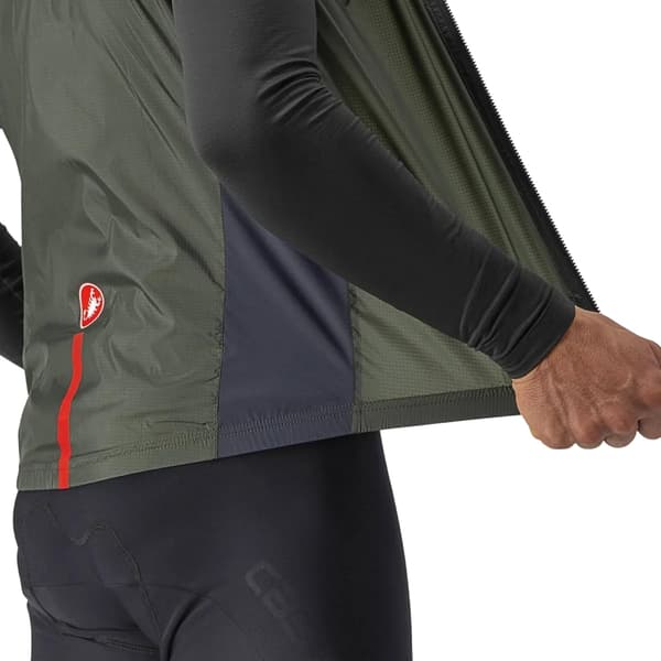 Castelli Herr Squadra Reflekterande Cykelväst S Khakigrön Khaki Green S