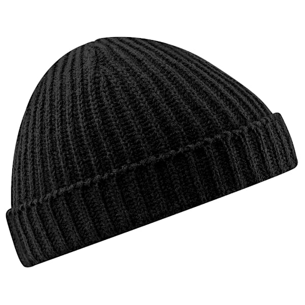 Beechfield Unisex Retro Trawler Vintermössa En Storlek Svart Black One Size