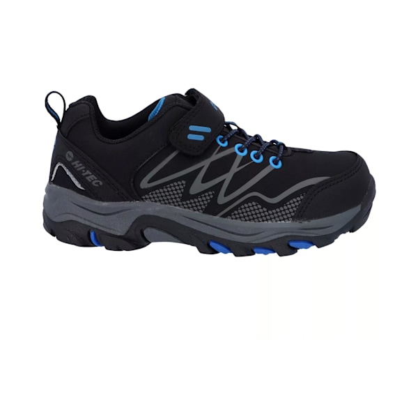 Hi-Tec Boys Blackout Low Cut Walking Shoes 10 UK Child Black/Bl Black/Blue 10 UK Child
