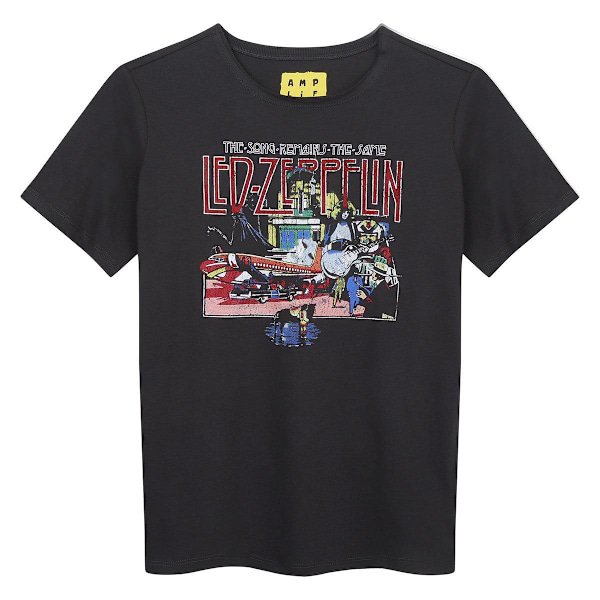 Amplified Childrens/Kids The Song Remains The Same Led Zeppelin Charcoal 5-6 Years