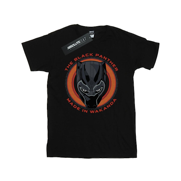 Marvel Herr Svart Panther Made in Wakanda Röd T-shirt XL Svart Black XL