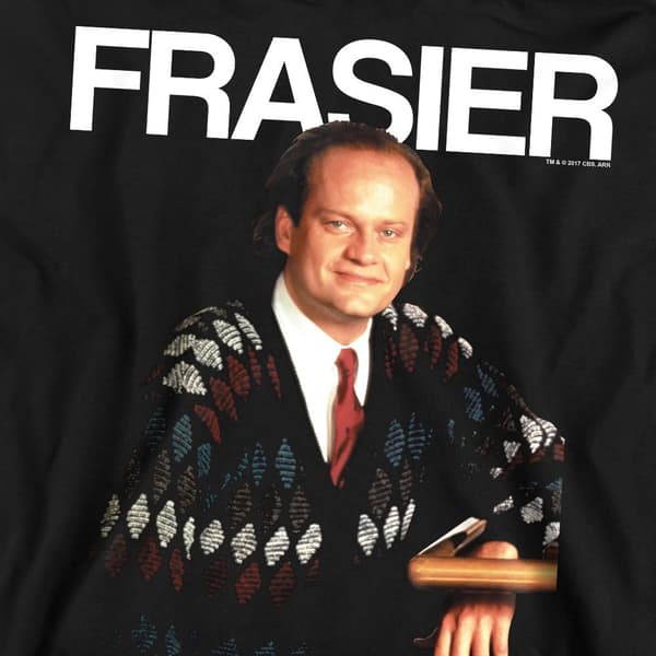Cheers Unisex Vuxen Frasier Crane Sweatshirt M Svart Black M