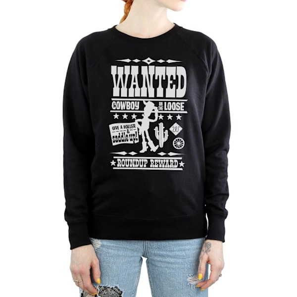 Disney Womens/Ladies Toy Story Wanted Poster Sweatshirt XXL Svart Black XXL