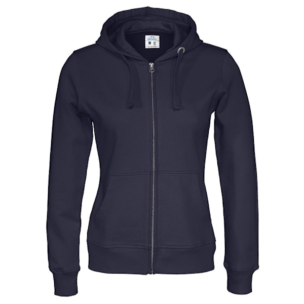 Cottover Dam/Dam Full Zip Hoodie XXL Marinblå Navy XXL