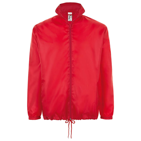 SOLS Unisex Shift Duschjacka Vindjacka L Röd Red L