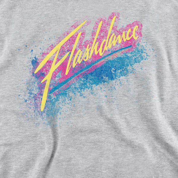 Flashdance Unisex Vuxen Spray Logo Sweatshirt M Sport Heather Sport Heather M