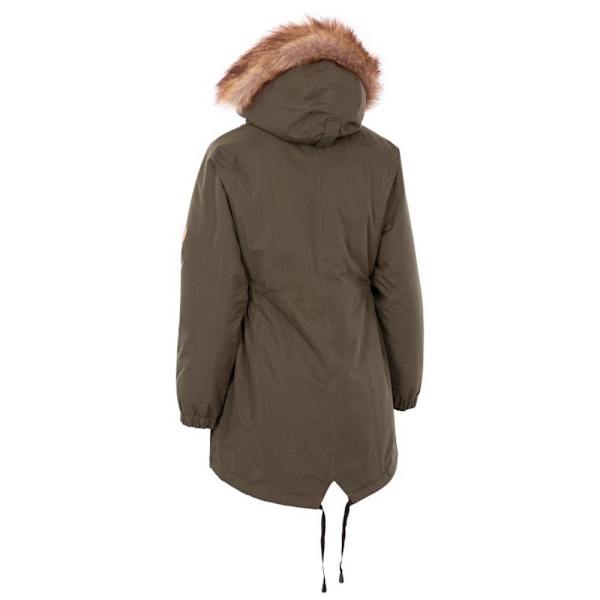 Trespass Womens/Ladies Celebrity Insulated Longer Length Parka Dark Vine XXL