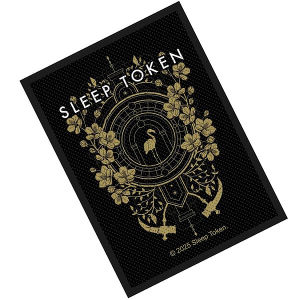 Sleep Token Even In Arcadia Vävda Vapenmärke Patch One Size Svart Black One Size