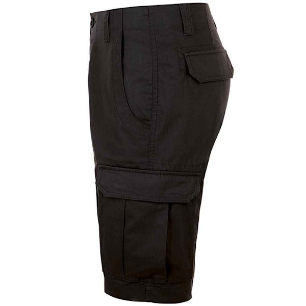 SOLS Herr Jackson Cargo Shorts 32S Svart Black 32S