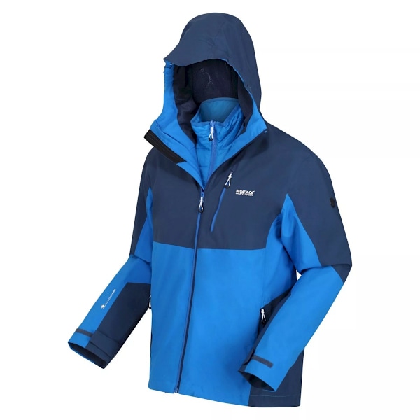 Regatta Wentwood VII 3 i 1 Vattentät Jacka 3XL Admiral Admiral Blue/Sky Diver Blue 3XL